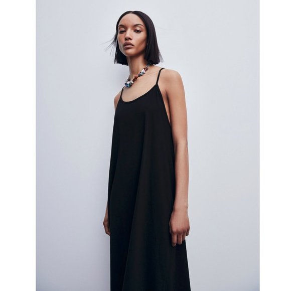 Zara Dresses & Skirts - NWT Zara Size S Long Halter Dress